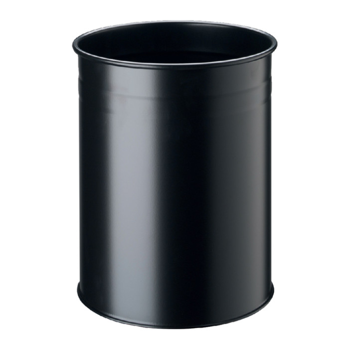 Papierbak Durable 3304-01 15 liter rond zwart