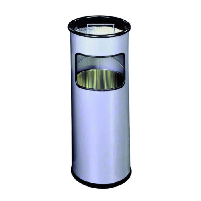 As-papierbak Durable 3330-23 rond zilver metallic