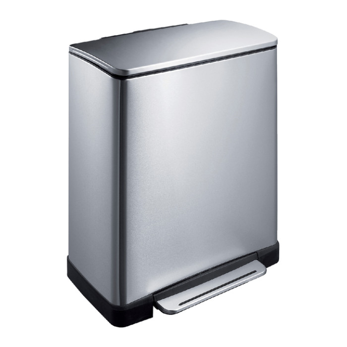 Pedaalemmer EKO E-Cube 18+28 liter rvs
