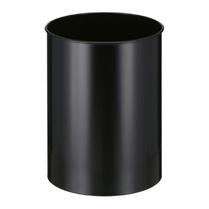 Papierbak Vepabins rond Ø33.5cm 30 liter zwart