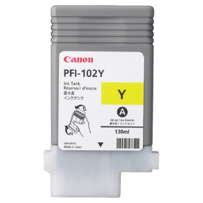 Inktcartridge Canon PFI-102 geel