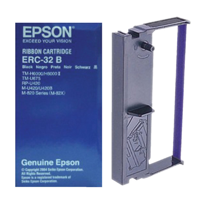 Lint Epson S015371 voor ERC-32B nylon zwart