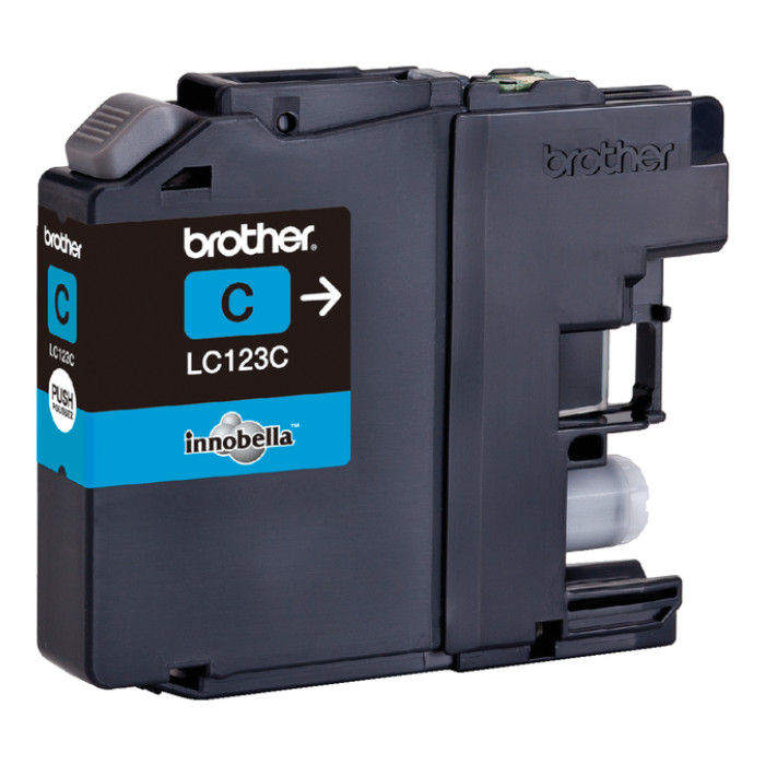 Inktcartridge Brother LC-123C blauw
