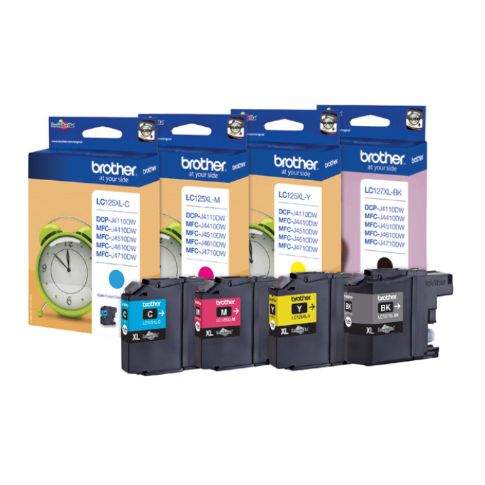 Inktcartridge Brother LC-127XLBK zwart