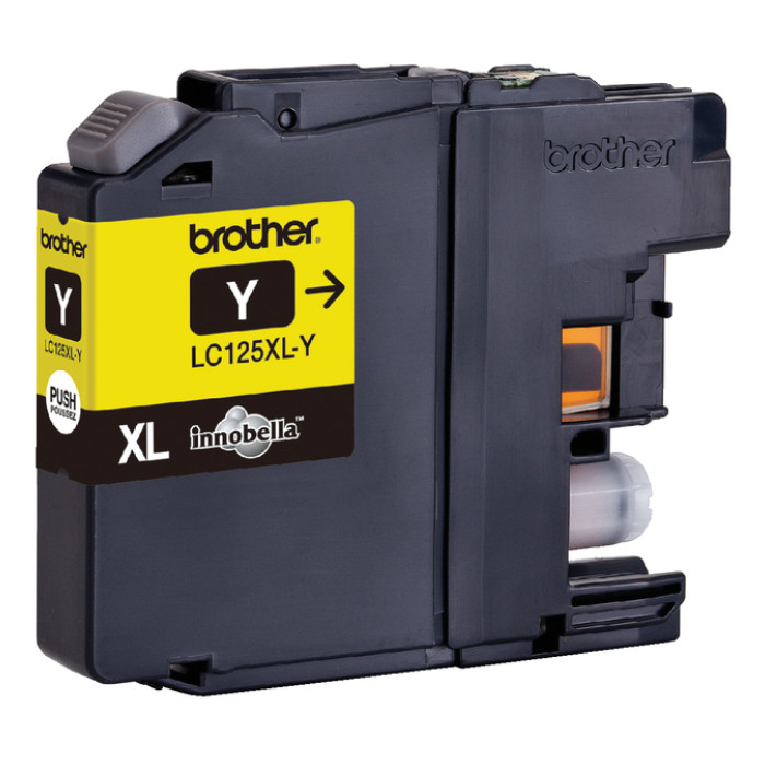 Inktcartridge Brother LC-125XLY geel