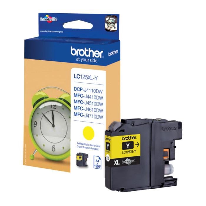 Inktcartridge Brother LC-125XLY geel