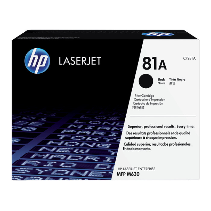 Tonercartridge HP CF281A 81A zwart