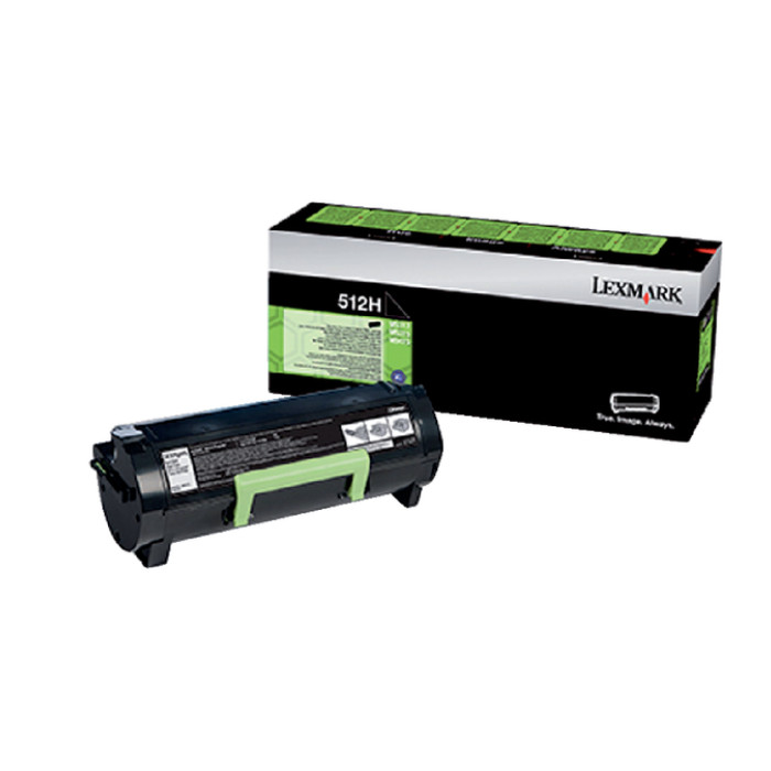 Tonercartridge Lexmark 51F2H00 prebate  zwart