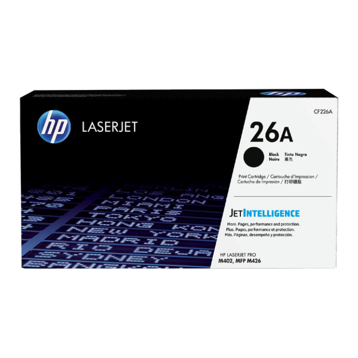 Tonercartridge HP CF226A 26A zwart