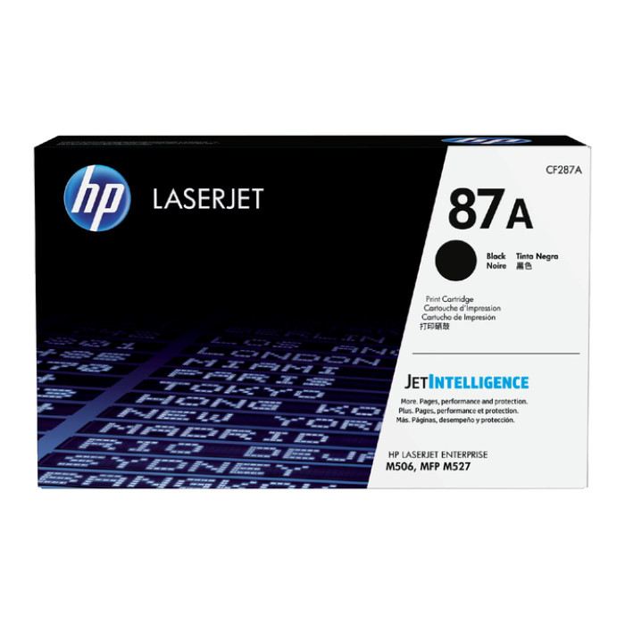 Tonercartridge HP CF287A 87A zwart