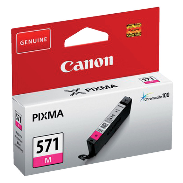 Inktcartridge Canon CLI-571 rood