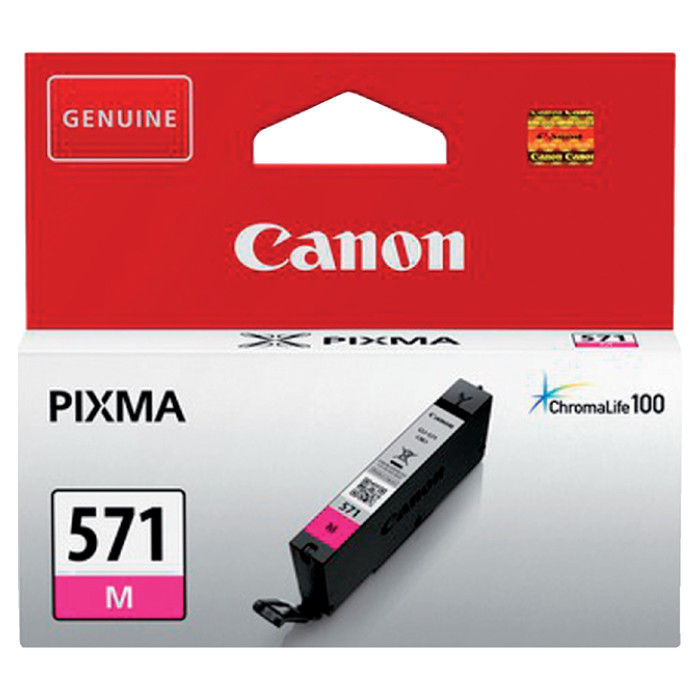 Inktcartridge Canon CLI-571 rood
