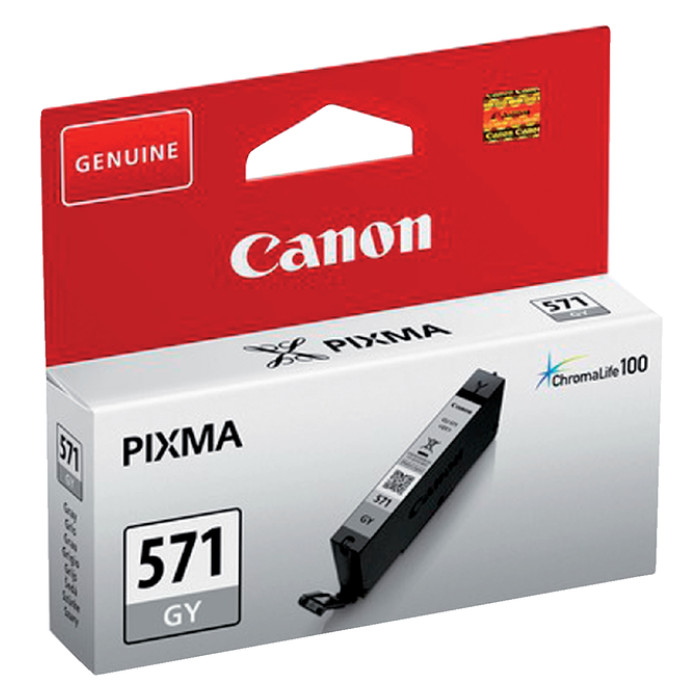 Inktcartridge Canon CLI-571 grijs
