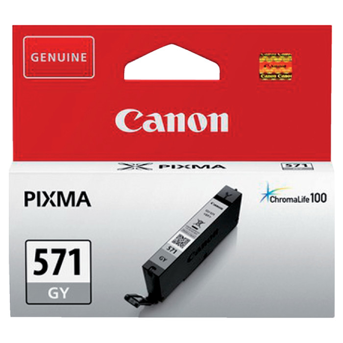 Inktcartridge Canon CLI-571 grijs