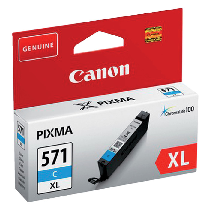 Inktcartridge Canon CLI-571XL  blauw
