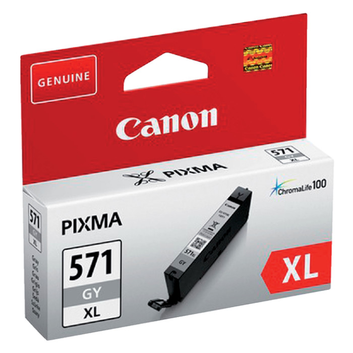Inktcartridge Canon CLI-571XL  grijs