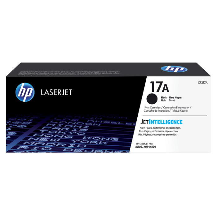 Tonercartridge HP CF217A 17A zwart
