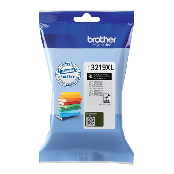 Inktcartridge Brother LC-3219XLBK zwart