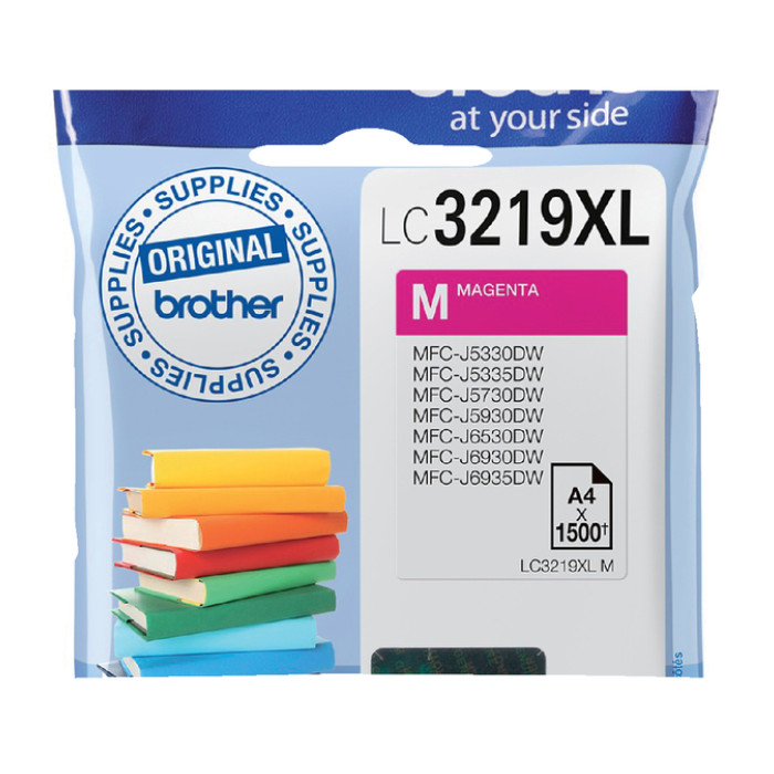 Inktcartridge Brother LC-3219XLM rood