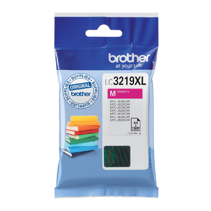 Inktcartridge Brother LC-3219XLM rood