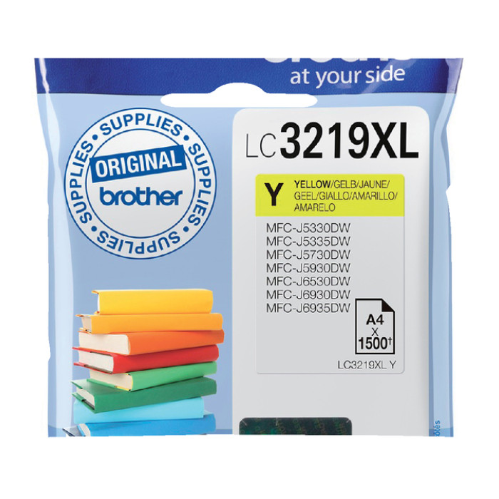 Inktcartridge Brother LC-3219XLY geel