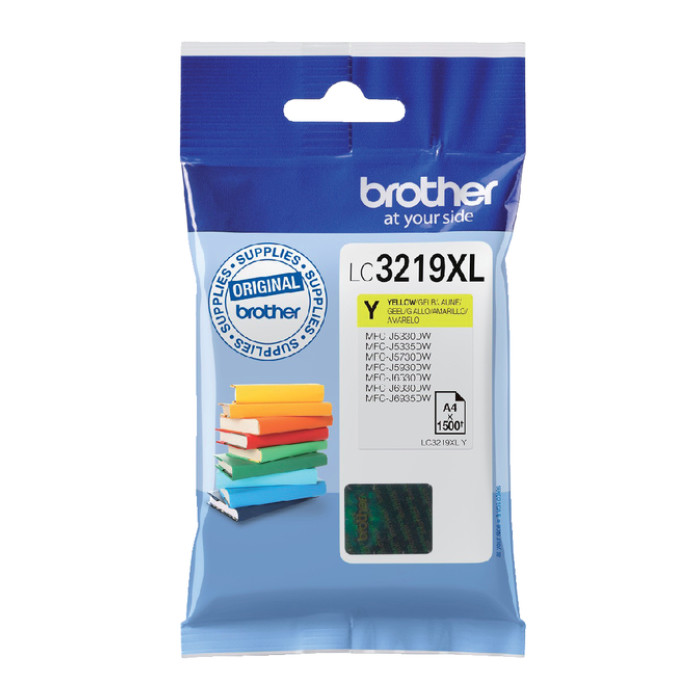 Inktcartridge Brother LC-3219XLY geel