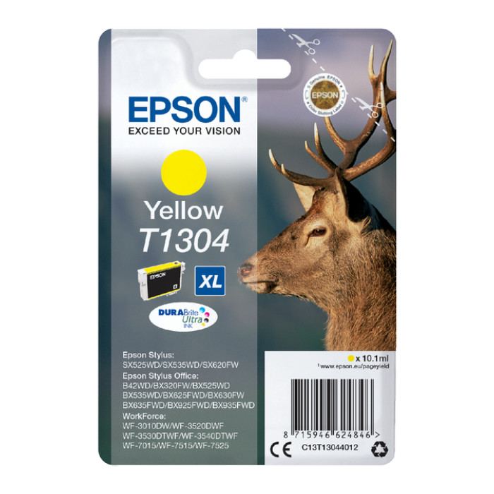 Inktcartridge Epson T1304 geel