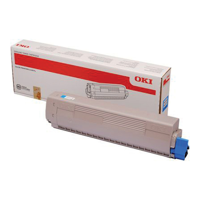 Toner Oki 45862839 blauw