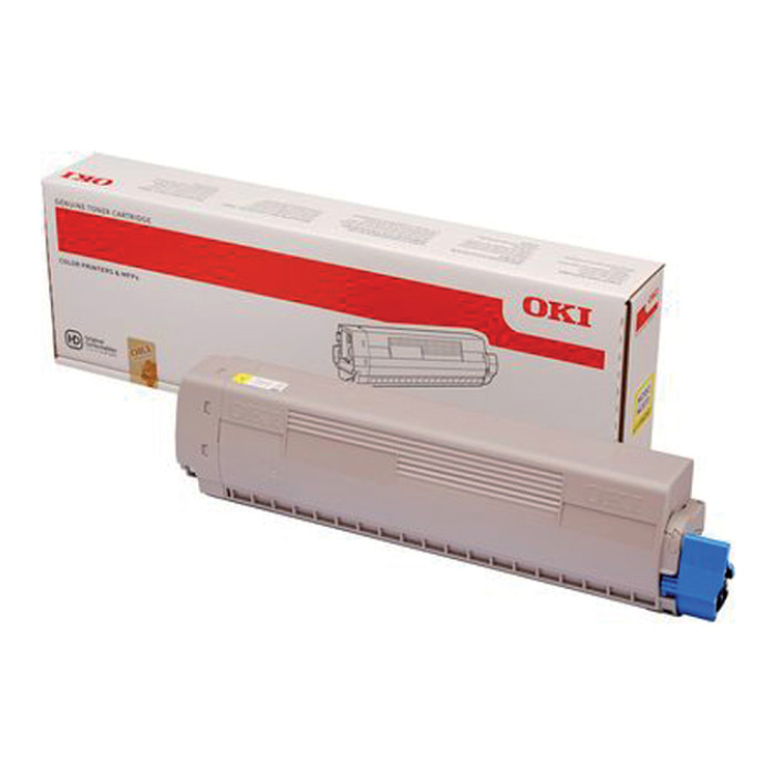 Toner Oki 45862837 geel