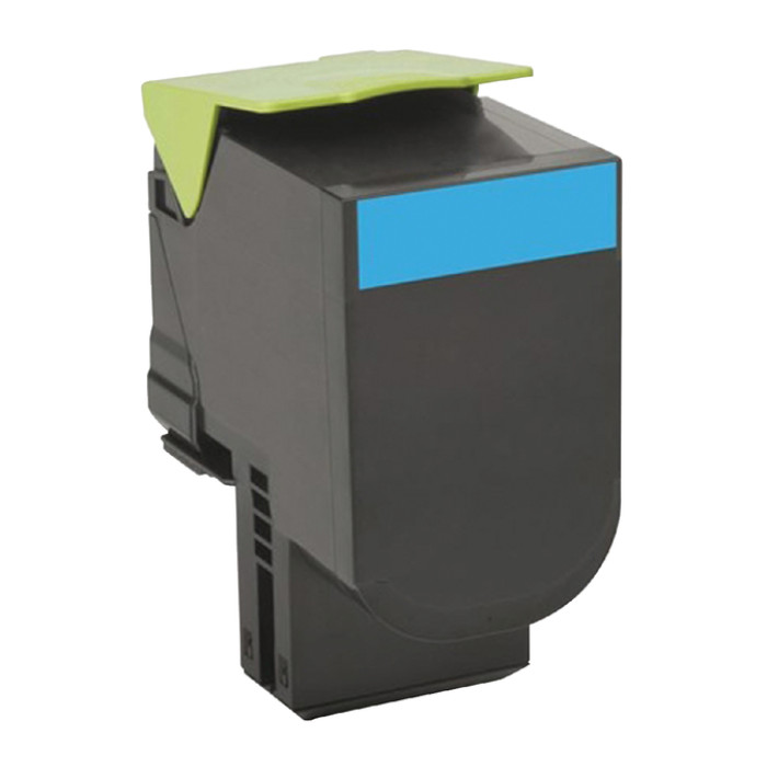 Tonercartridge Lexmark 70C20C0 prebate blauw