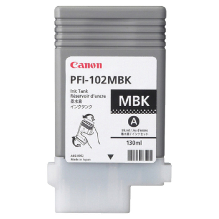 Inktcartridge Canon PFI-102 mat zwart