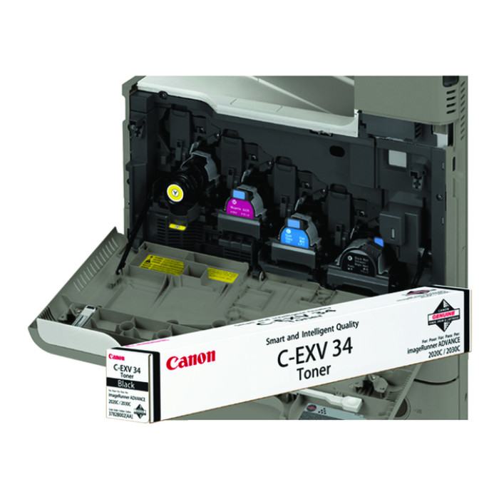 Tonercartridge Canon C-EXV 34 zwart