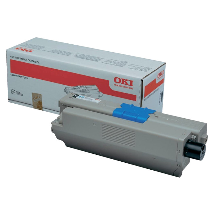 Toner Oki 44973536 zwart