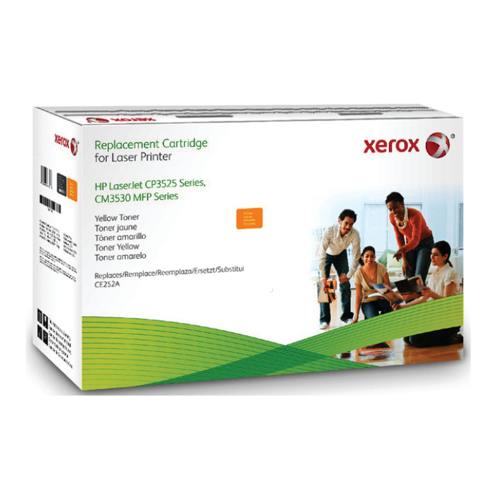 Tonercartridge Xerox alternatief tbv HP CE252A 504A geel