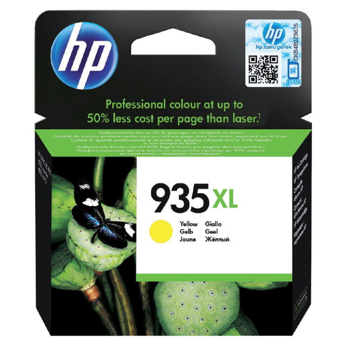 Inktcartridge HP C2P26AE 935XL geel