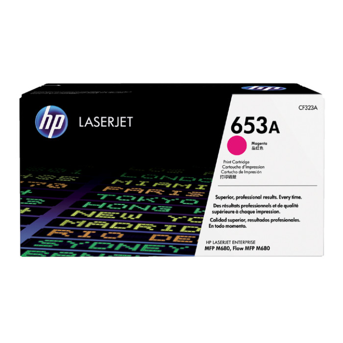 Tonercartridge HP CF323A 653A rood