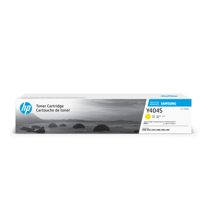 Tonercartridge Sam/hp CLT-Y404S geel