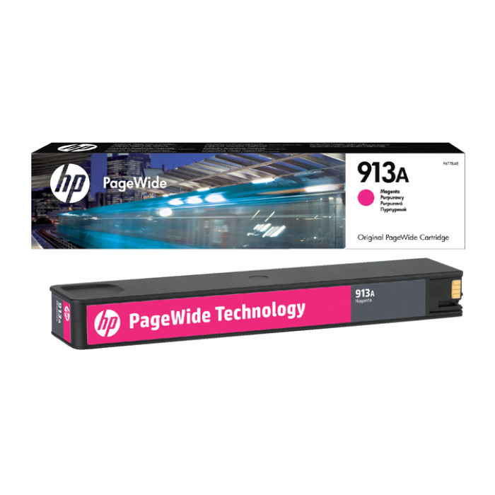 Inktcartridge HP F6T78AE 913A rood