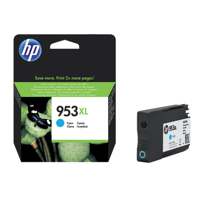 Inktcartridge HP F6U16AE 953XL  blauw