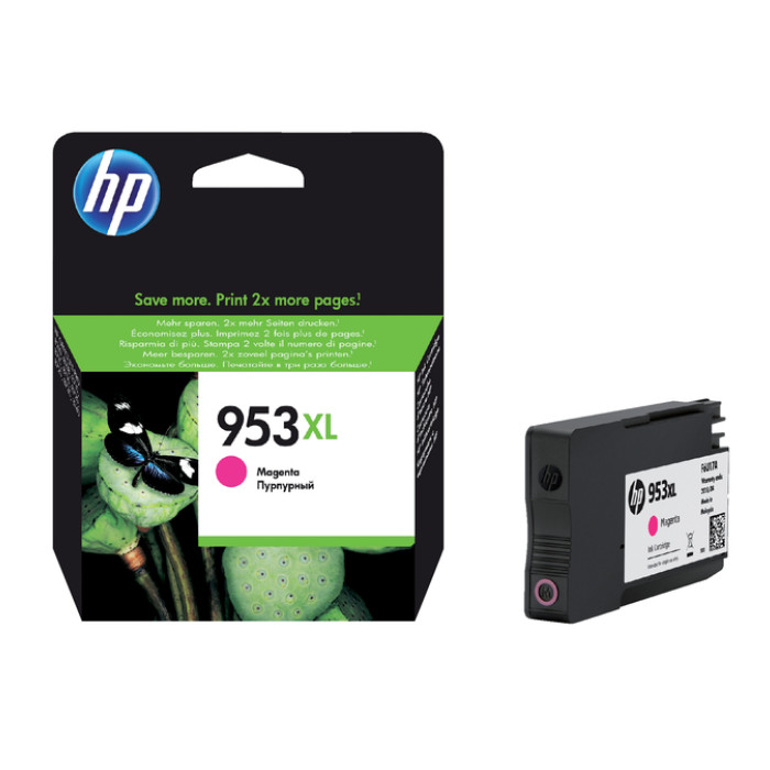 Inktcartridge HP F6U17AE 953XL rood