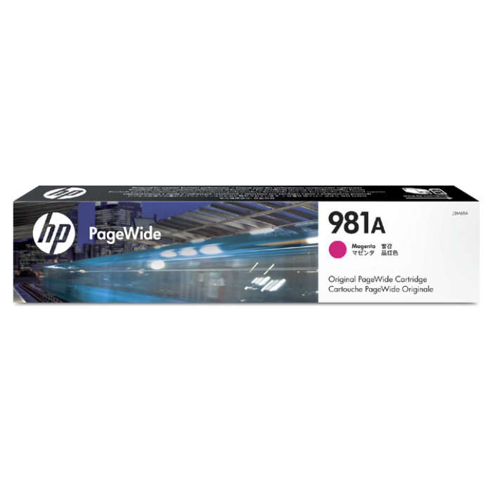 Inktcartridge HP J3M69A 981A rood