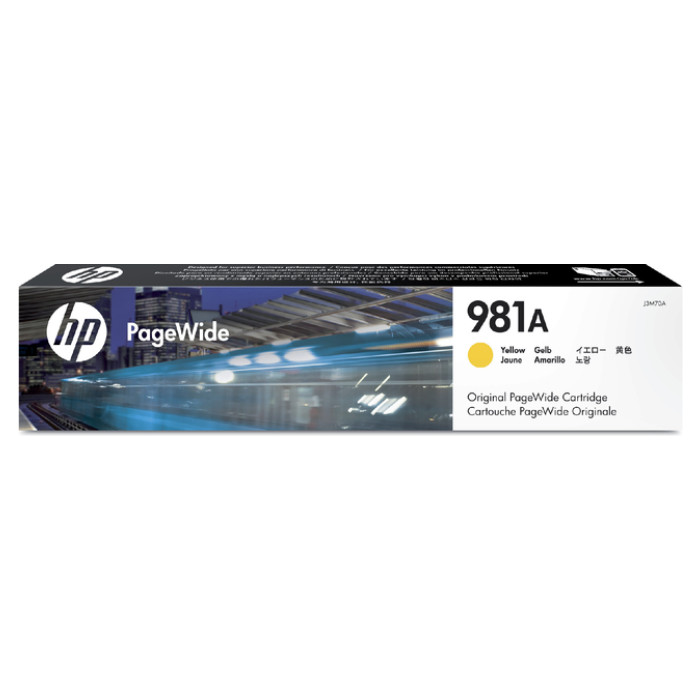 Inktcartridge HP J3M70A 981A geel
