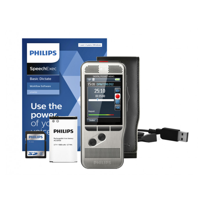 Dicteerapparaat Philips PocketMemo DPM7200