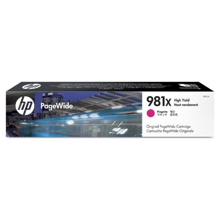 Inktcartridge HP L0R10A 981X rood