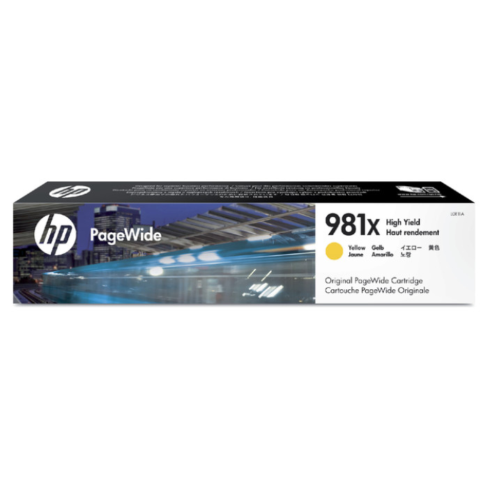 Inktcartridge HP L0R11A 981X geel