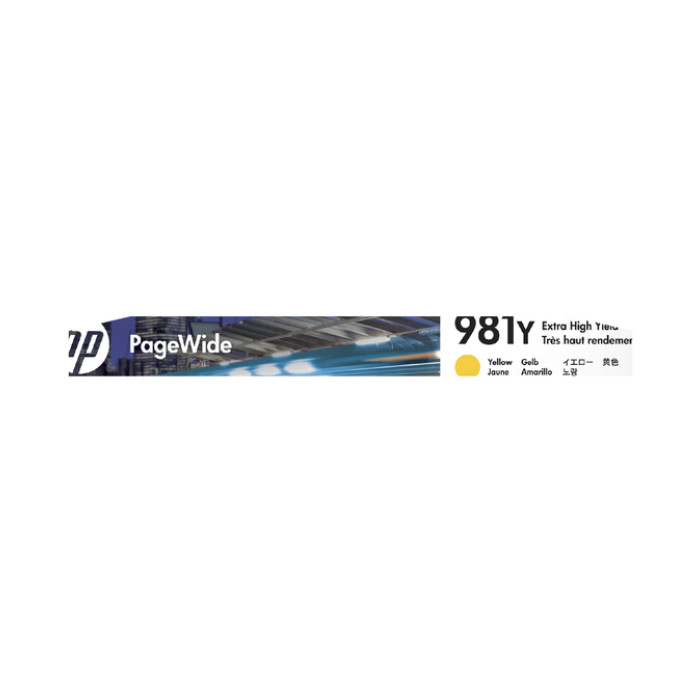 Inktcartridge HP L0R15A 981Y geel