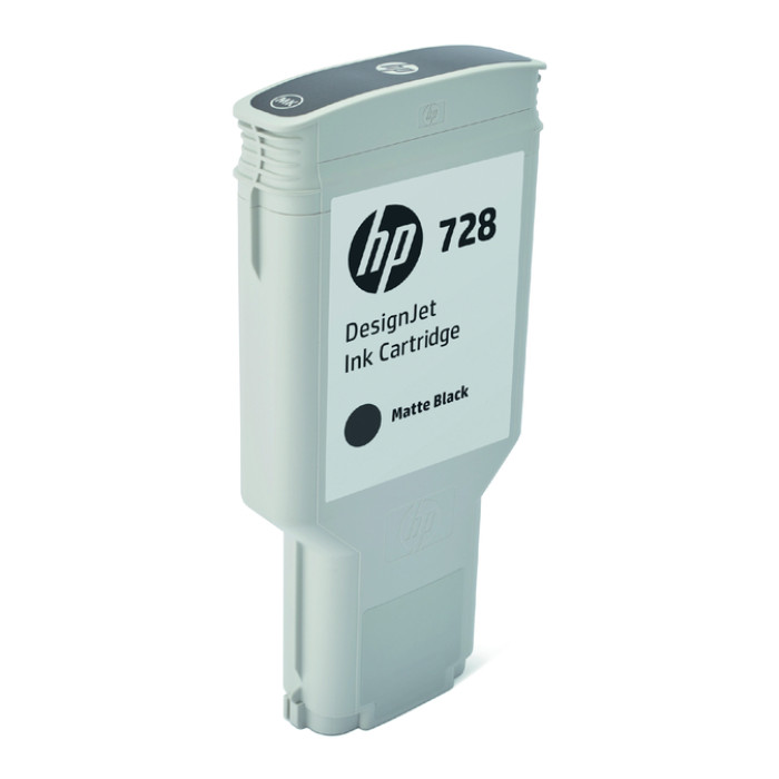 Inktcartridge HP F9J68A 728 mat zwart