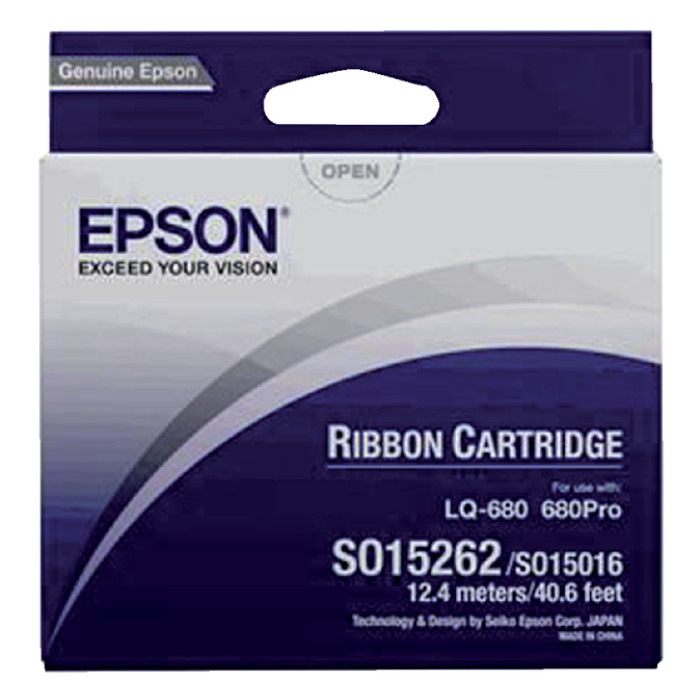 Lint Epson S015262 voor LQ-670 nylon zwart