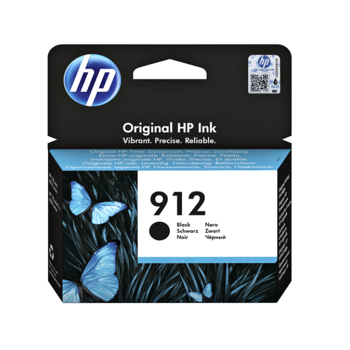 Inktcartridge HP 3YL80AE 912 zwart