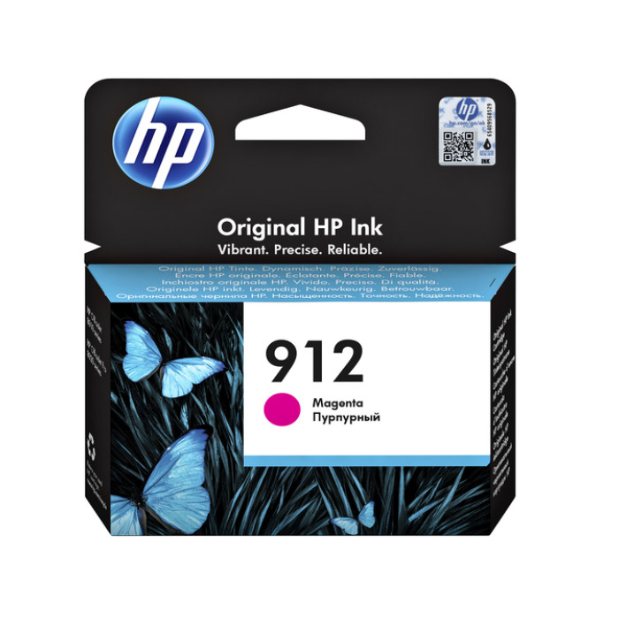 Inktcartridge HP 3YL78AE 912 rood